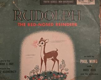 Rudolph Vintage Vinyl Record