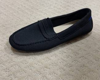 Rothy's The Loafer Black Slip-On Shoes Sz 8