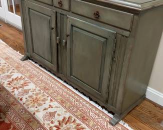 Lane Wooden Sideboard Buffet with 3 Drawers and Storage Cabinets