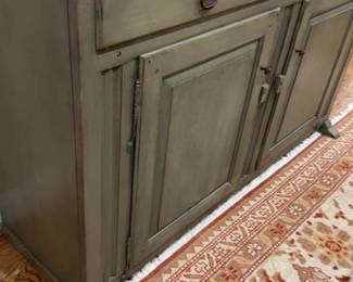 Lane Wooden Sideboard Buffet with 3 Drawers and Storage Cabinets