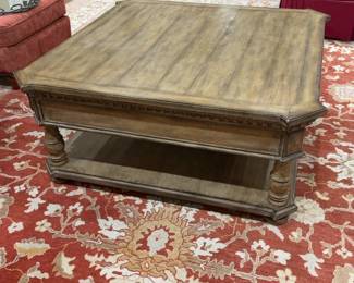 Hooker Furniture Rustic Cocktail Table 