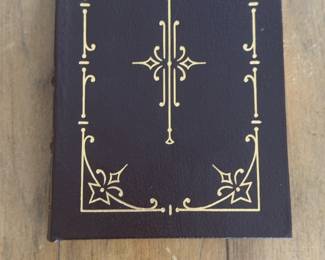 Easton Press, Charles Dickens “The Short Stories”, Dark Brown Leatherette Book with Gold Gilt Decorative Cover
