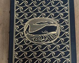 Easton Press, Moby Dick or The Whale by Herman Melville - Leatherbound Hardcover, Gold Gilted Gilt Edition