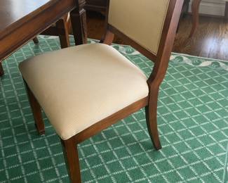 Upholstered Wood Dining Side Chair - Price per Chair - European Cherry