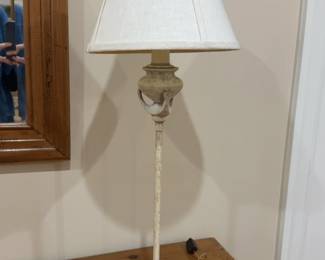 Kellogg Collection Textured Metal Buffet Lamps with Urn Detail - Sold as Pair - Price for Two