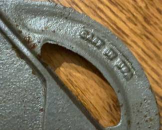 John Wright Cast Iron Gingerbread House Baking Mold Pan - Price per One Mold