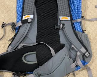 GoLite Jam Ultralight Backpack Blue Gridstop 50L