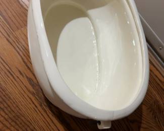 Pottery Barn Ceramic Cooler with Handles