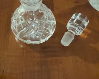 Waterford Crystal Perfume Bottle with Stopper -