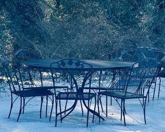 Authentic Metal MCM patio furniture! AMAZING set in awesome condition