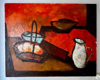 MCM Oil Painting - on canvas - no frame