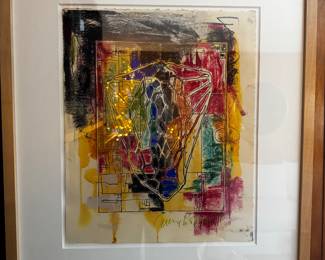 Original art throughout the home