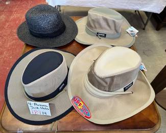 4 Panama Jack Hats