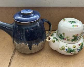Vintage teapots