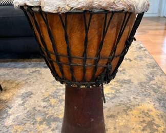 Traditional West African drum