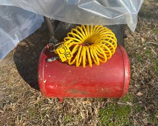 Air Tank and Spiral Air Hose