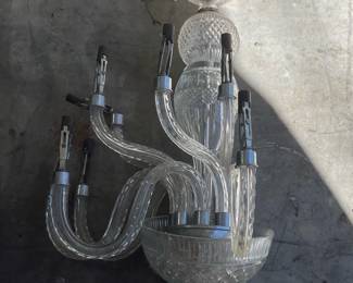Glass Chandelier 