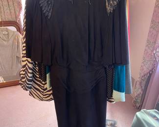 FABULOUS Clothing Collection Featuring Many Vintage Pieces From The 1980s Like.....Western Wear, Velvet Smoking Jackets, Corduroy Pants, Colorful Pant Suits, Snakeskin Sweaters, Rhinestoned & Bedazzled Blazers, Bell Bottom Dresses, & MORE! 