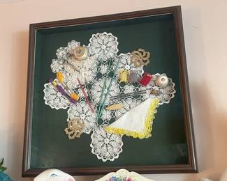 Sewing Display Shawdowbox