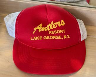 Vintage Trucker Hat From Antlers Resort In Lake George, NY