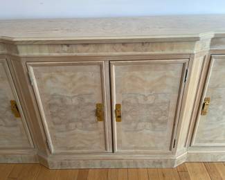 Blonde Wood Dining Room Buffet Cabinet (Drexel Heritage)