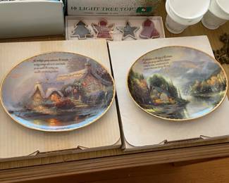 Thomas Kinkade Plates