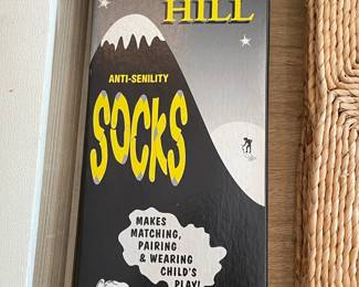 Over The Hill Gag Gift Socks