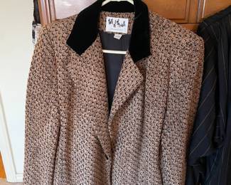 FABULOUS Clothing Collection Featuring Many Vintage Pieces From The 1980s Like.....Western Wear, Velvet Smoking Jackets, Corduroy Pants, Colorful Pant Suits, Snakeskin Sweaters, Rhinestoned & Bedazzled Blazers, Bell Bottom Dresses, & MORE! 