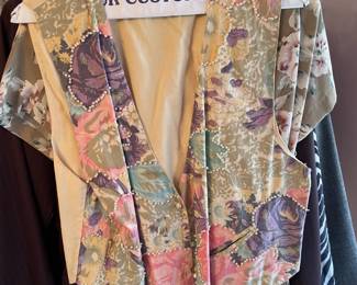 FABULOUS Clothing Collection Featuring Many Vintage Pieces From The 1980s Like.....Western Wear, Velvet Smoking Jackets, Corduroy Pants, Colorful Pant Suits, Snakeskin Sweaters, Rhinestoned & Bedazzled Blazers, Bell Bottom Dresses, & MORE! 