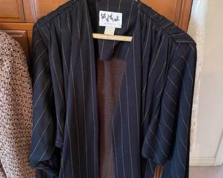 FABULOUS Clothing Collection Featuring Many Vintage Pieces From The 1980s Like.....Western Wear, Velvet Smoking Jackets, Corduroy Pants, Colorful Pant Suits, Snakeskin Sweaters, Rhinestoned & Bedazzled Blazers, Bell Bottom Dresses, & MORE! 