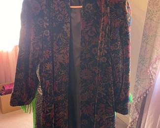 FABULOUS Clothing Collection Featuring Many Vintage Pieces From The 1980s Like.....Western Wear, Velvet Smoking Jackets, Corduroy Pants, Colorful Pant Suits, Snakeskin Sweaters, Rhinestoned & Bedazzled Blazers, Bell Bottom Dresses, & MORE! 