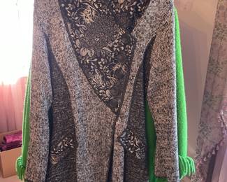 FABULOUS Clothing Collection Featuring Many Vintage Pieces From The 1980s Like.....Western Wear, Velvet Smoking Jackets, Corduroy Pants, Colorful Pant Suits, Snakeskin Sweaters, Rhinestoned & Bedazzled Blazers, Bell Bottom Dresses, & MORE! 