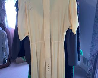 FABULOUS Clothing Collection Featuring Many Vintage Pieces From The 1980s Like.....Western Wear, Velvet Smoking Jackets, Corduroy Pants, Colorful Pant Suits, Snakeskin Sweaters, Rhinestoned & Bedazzled Blazers, Bell Bottom Dresses, & MORE! 