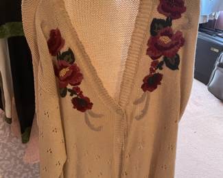 FABULOUS Clothing Collection Featuring Many Vintage Pieces From The 1980s Like.....Western Wear, Velvet Smoking Jackets, Corduroy Pants, Colorful Pant Suits, Snakeskin Sweaters, Rhinestoned & Bedazzled Blazers, Bell Bottom Dresses, & MORE! 