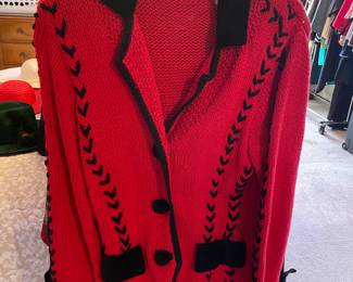 FABULOUS Clothing Collection Featuring Many Vintage Pieces From The 1980s Like.....Western Wear, Velvet Smoking Jackets, Corduroy Pants, Colorful Pant Suits, Snakeskin Sweaters, Rhinestoned & Bedazzled Blazers, Bell Bottom Dresses, & MORE! 