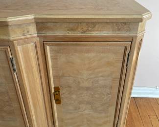 Blonde Wood Dining Room Buffet Cabinet (Drexel Heritage)