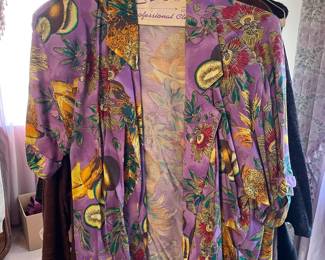 FABULOUS Clothing Collection Featuring Many Vintage Pieces From The 1980s Like.....Western Wear, Velvet Smoking Jackets, Corduroy Pants, Colorful Pant Suits, Snakeskin Sweaters, Rhinestoned & Bedazzled Blazers, Bell Bottom Dresses, & MORE! 