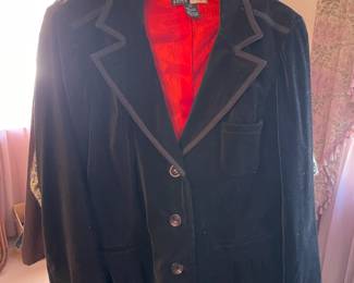 FABULOUS Clothing Collection Featuring Many Vintage Pieces From The 1980s Like.....Western Wear, Velvet Smoking Jackets, Corduroy Pants, Colorful Pant Suits, Snakeskin Sweaters, Rhinestoned & Bedazzled Blazers, Bell Bottom Dresses, & MORE! 