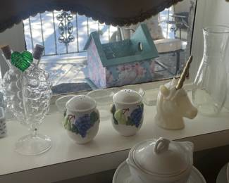 Assorted Kitchenware (China, Glassware, Serving Bowls, Small Appliances, Etc.)