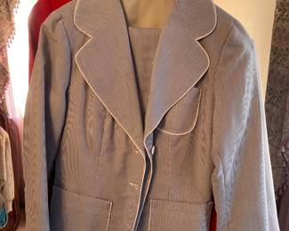 FABULOUS Clothing Collection Featuring Many Vintage Pieces From The 1980s Like.....Western Wear, Velvet Smoking Jackets, Corduroy Pants, Colorful Pant Suits, Snakeskin Sweaters, Rhinestoned & Bedazzled Blazers, Bell Bottom Dresses, & MORE! 