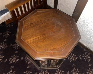 Vintage Wooden End Table