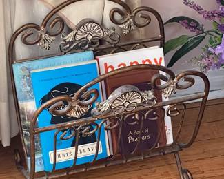 Wire Magazine Rack