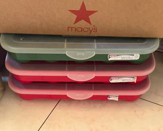 Christmas Ornament Storage Containers