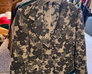 FABULOUS Clothing Collection Featuring Many Vintage Pieces From The 1980s Like.....Western Wear, Velvet Smoking Jackets, Corduroy Pants, Colorful Pant Suits, Snakeskin Sweaters, Rhinestoned & Bedazzled Blazers, Bell Bottom Dresses, & MORE! 