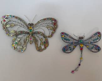 Butterfly & Dragonfly Wall Hangings