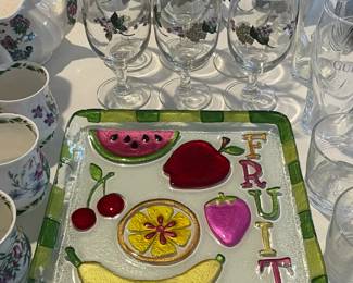 Assorted Kitchenware (China, Glassware, Serving Bowls, Small Appliances, Etc.)