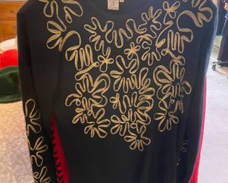 FABULOUS Clothing Collection Featuring Many Vintage Pieces From The 1980s Like.....Western Wear, Velvet Smoking Jackets, Corduroy Pants, Colorful Pant Suits, Snakeskin Sweaters, Rhinestoned & Bedazzled Blazers, Bell Bottom Dresses, & MORE! 