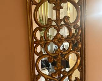 Gold Framed Wall Mirror