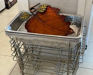 Serving Trays W/ Stands