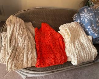 FABULOUS Clothing Collection Featuring Many Vintage Pieces From The 1980s Like.....Western Wear, Velvet Smoking Jackets, Corduroy Pants, Colorful Pant Suits, Snakeskin Sweaters, Rhinestoned & Bedazzled Blazers, Bell Bottom Dresses, & MORE! 